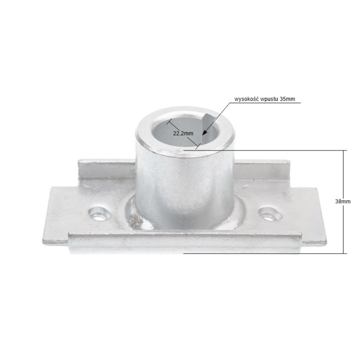 Adapter kosiarki Hortmasz Castorama MacAllister Daye Dym wys.38mm 22.2mm kosiarki marketowe Adapter kosiarki Hortmasz Castorama MacAllister Daye Dym wys.38mm 22.2mm kosiarki marketowe