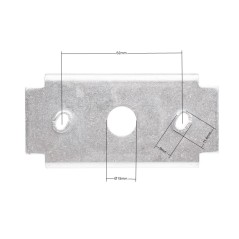Adapter kosiarki Hortmasz Castorama MacAllister Daye Dym wys.45mm 22.2mm kosiarki marketowe