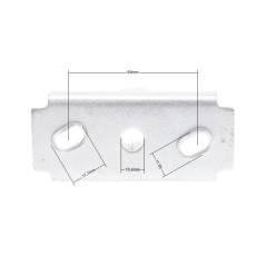 Adapter kosiarki NAC Castorama WR nowy typ wał 25.4mm