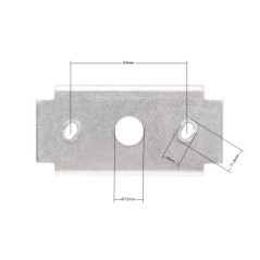 Adapter kosiarki Hortmasz Castorama MacAllister Daye Dym wys.36mm 22.2mm kosiarki marketowe
