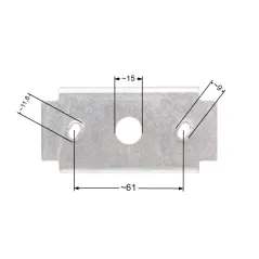 Adapter kosiarki Hortmasz Castorama MacAllister Daye Dym wys.32.5mm 22.2mm kosiarki marketowe