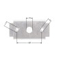 Adapter kosiarki Hortmasz Castorama MacAllister Daye Dym wys.32.5mm 22.2mm kosiarki marketowe Adapter kosiarki Hortmasz Castorama MacAllister Daye Dym wys.32.5mm 22.2mm kosiarki marketowe