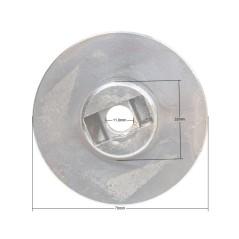Adapter kosiarki Weibang WB507SCWB537SCWB537SC V AL CZĘŚĆ ORYGINALNA