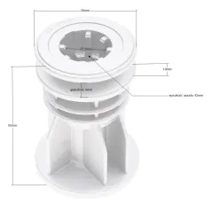 Adapter kosiarki Castel Garden F502 F504 PA502 PA504 22.2mm
