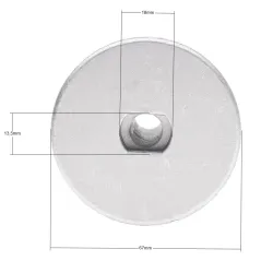 Adapter kosiarki Castel Garden F502 F504 PA502 PA504 22.2mm