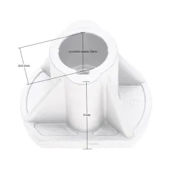 Adapter kosiarki Castel Garden NG410/414/464TR CL484TR R484TR 25.4mm
