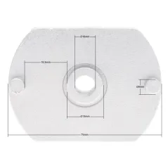 Adapter kosiarki Castel Garden NG410/414/464TR CL484TR R484TR 25.4mm