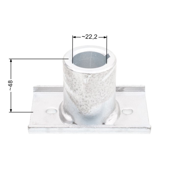 Adapter kosiarki NAC S460VHY wał 22.2mm Adapter kosiarki NAC S460VHY wał 22.2mm
