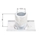 Adapter kosiarki NAC S460VHY wał 22.2mm