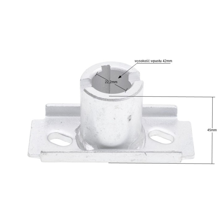 Adapter kosiarki NAC Castorama WR nowy typ wał 22.2mm Adapter kosiarki NAC Castorama WR nowy typ wał 22.2mm