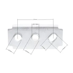 Adapter kosiarki NAC S530VHY-X LS2200 wys.40mm wał 22.2mm