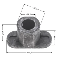 Adapter kosiarki NAC LP42