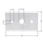Adapter kosiarki NAC Leroy Merlin Faworyt Hortus Tryton Hortmasz wał 22.2mm