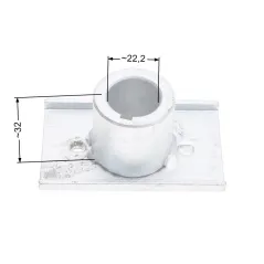 Adapter kosiarki NAC Leroy Merlin Faworyt Hortus Tryton Hortmasz wał 22.2mm