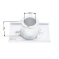 Adapter kosiarki NAC Leroy Merlin Faworyt Hortus Tryton Hortmasz wał 22.2mm