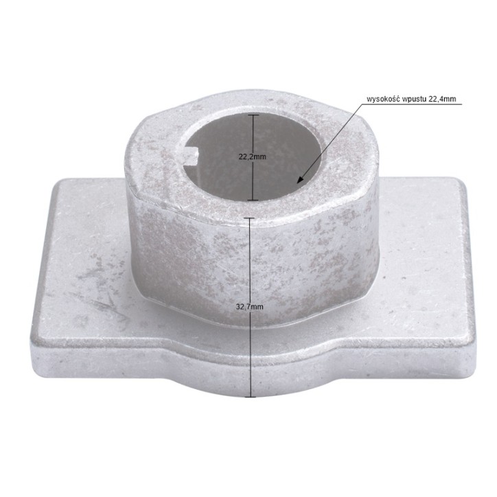 Adapter kosiarki Husky Jet 55S 22.2 Adapter kosiarki Husky Jet 55S 22.2