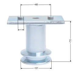 Adapter kosiarki Partner 553 Jet55S