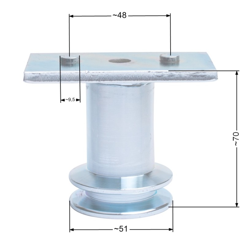 Adapter kosiarki Partner 553 Jet55S