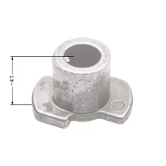 Adapter kosiarki NAC DY164PMB metalowy z klinem