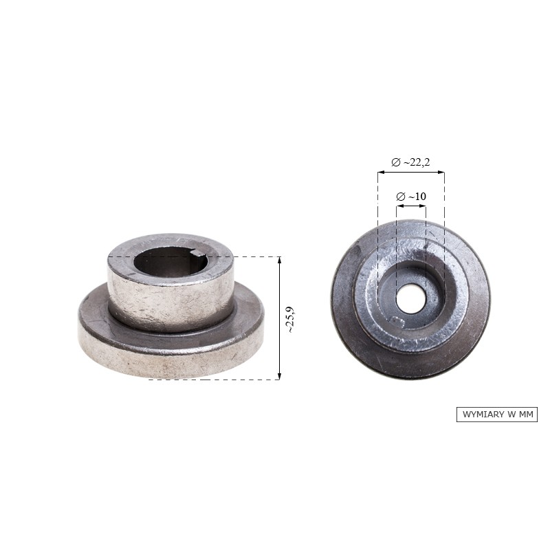 Adapter kosiarki NAC M510M560HC510M stary typ