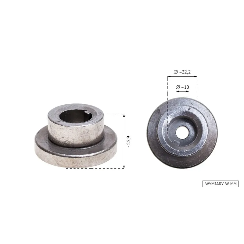 Adapter kosiarki NAC M510M560HC510M stary typ Adapter kosiarki NAC M510M560HC510M stary typ