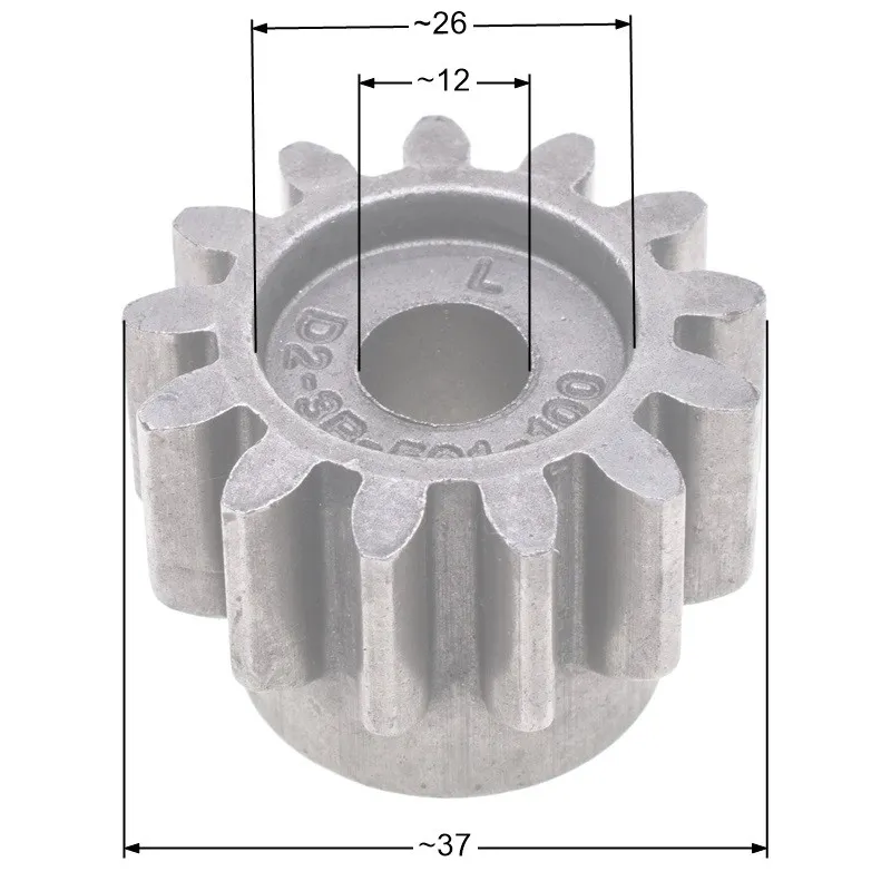 Ozubené kolo pohonu NAC X510VHY W510VH S510VHY levé pro sekačky Ozubené kolo pohonu NAC X510VHY W510VH S510VHY levé pro sekačky