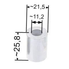 Tuleja dystansowa adaptera noża NAC wys. 30mm / śr. 21mm kosiarki marketowe