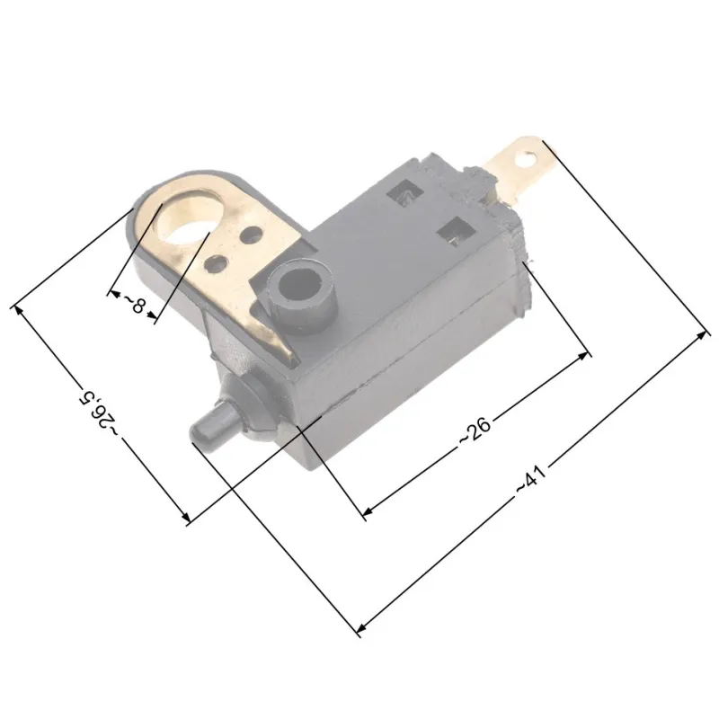 Wyłącznik zapłonu NAC LS0855-40118-JU plastikowy kosiarki marketowe Wyłącznik zapłonu NAC LS0855-40118-JU plastikowy kosiarki marketowe