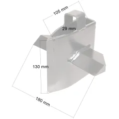 Klin rozłupujący Cedrus na 4 części łuparka LS03V
