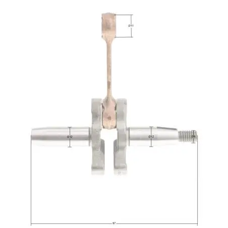 Wał korbowy Mitsubishi TLE24