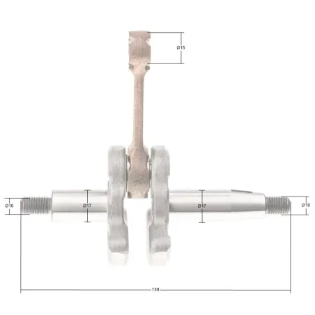 Wał korbowy Kawasaki TJ53E