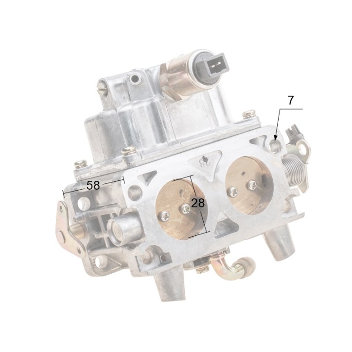 Gaźnik Rato silnik R670 Gaźnik Rato silnik R670