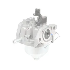 Gaźnik Loncin primer bez ssania LC1P65FE-3 EURO V CZĘŚĆ ORYGINALNA