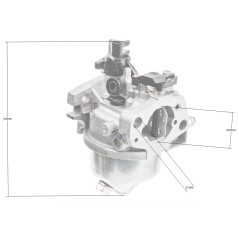 Gaźnik Loncin LC1P65FC CZĘŚĆ ORYGINALNA