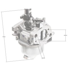 Gaźnik Loncin LC1P65FC CZĘŚĆ ORYGINALNA