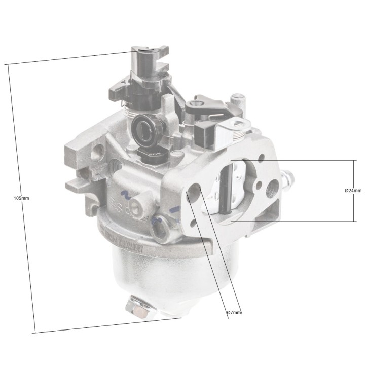 Gaźnik Loncin LC1P65FC CZĘŚĆ ORYGINALNA Gaźnik Loncin LC1P65FC CZĘŚĆ ORYGINALNA