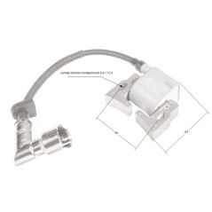 Moduł zapłonowy Rato 2 cylinder silnik R670