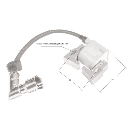 Moduł zapłonowy Rato 2 cylinder silnik R670