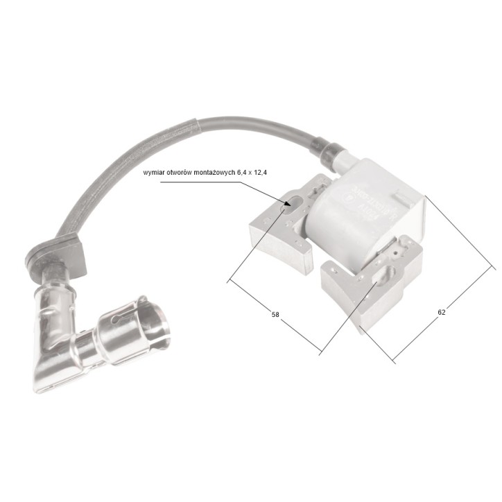 Moduł zapłonowy Rato 2 cylinder silnik R670 Moduł zapłonowy Rato 2 cylinder silnik R670