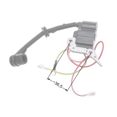 Moduł zapłonowy NAC CS2500 Hecht 928 927 pilarki marketowe