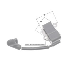 Moduł zapłonowy Oleo-Mac 937 941C 941CX GS370 GS410C