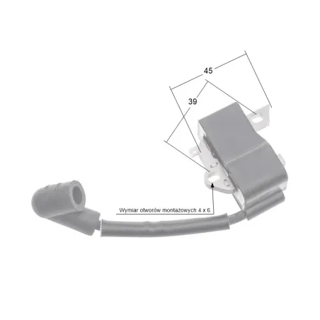 Moduł zapłonowy Oleo-Mac 937 941C 941CX GS370 GS410C