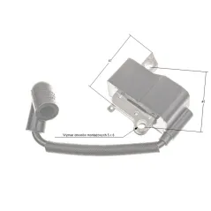 Moduł zapłonowy Husqvarna 435440445450