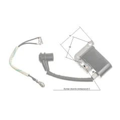 Moduł zapłonowy Oleo-Mac 936 940 947 952