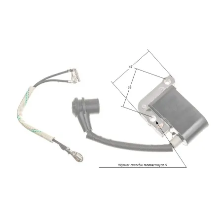 Moduł zapłonowy Oleo-Mac 936 940 947 952