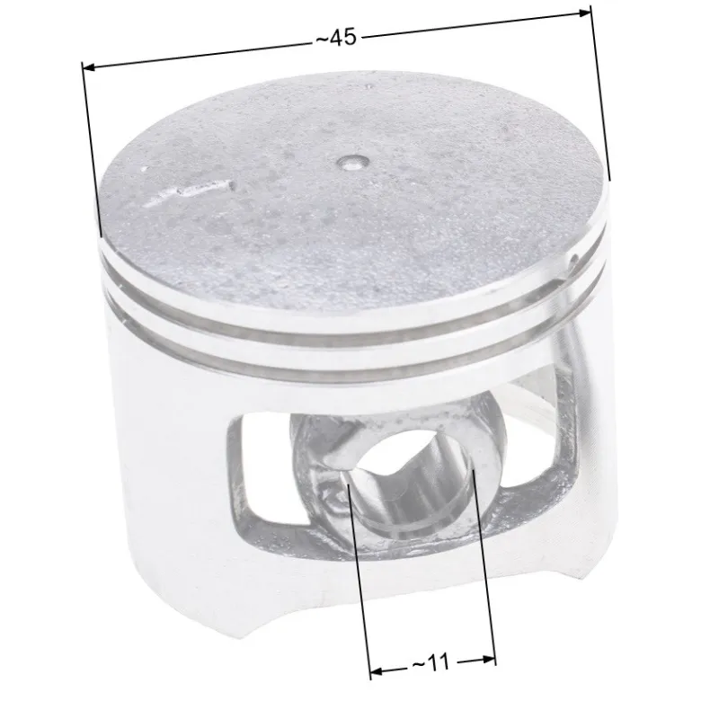 Tłok NAC 45mm CS5200 kpl pilarki marketowe