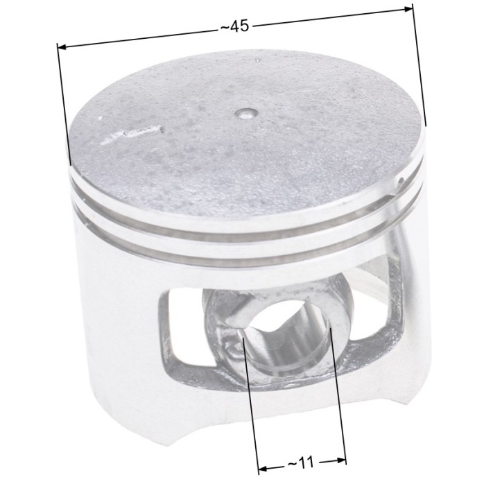 Tłok NAC 45mm CS5200 kpl pilarki marketowe Tłok NAC 45mm CS5200 kpl pilarki marketowe