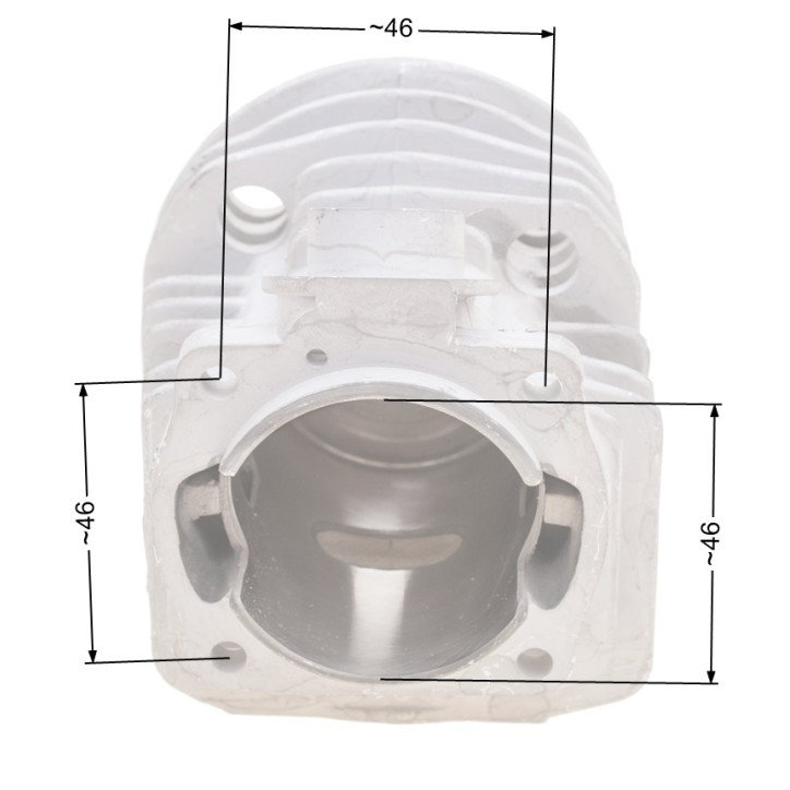 Cylinder Husqvarna 55 /46mm/ kpl. METEOR Cylinder Husqvarna 55 /46mm/ kpl. METEOR