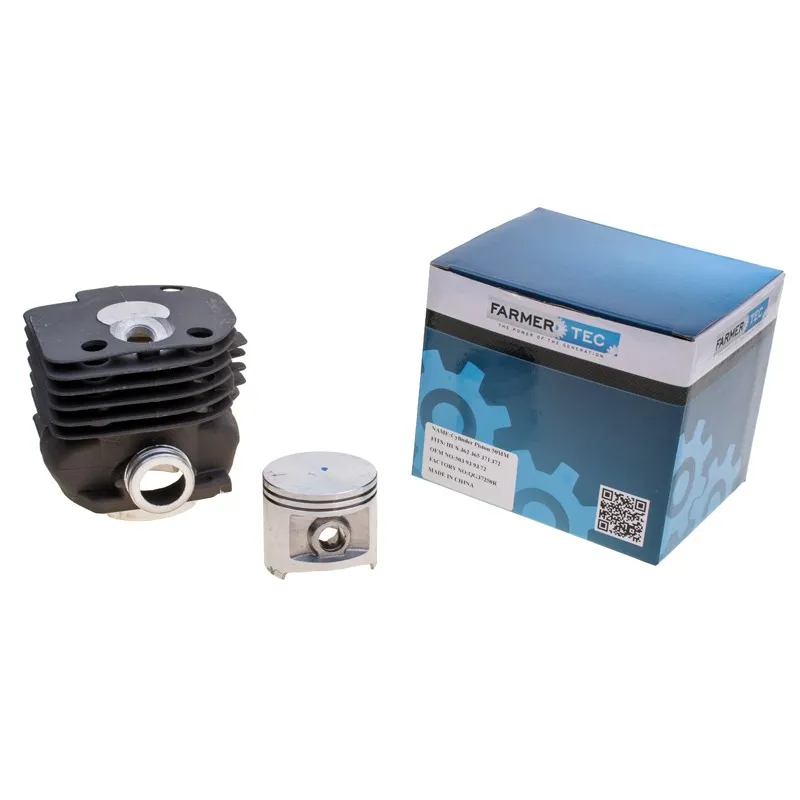 Cylinder Husqvarna 372 /50mm/ kpl. okrągły wlot Cylinder Husqvarna 372 /50mm/ kpl. okrągły wlot