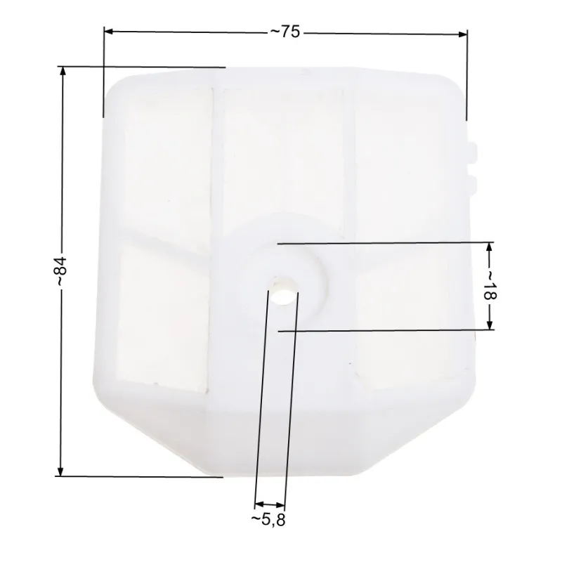 Filtr powietrza NAC CS38 pilarki marketowe Filtr powietrza NAC CS38 pilarki marketowe